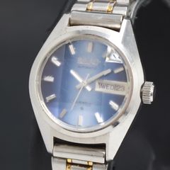 動作品 ORIENT スリースター 自動巻き腕時計 ミントグリーン - メルカリ
