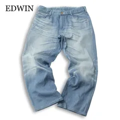 EDWIN エドウィン 通年★ 【ER03A】 ジャージーズ ストレッチ USED加工 デニム パンツ ジーンズ Sz.M メンズ 日本製