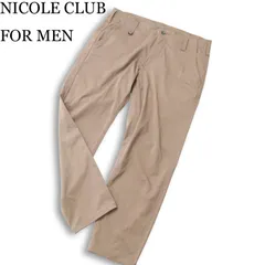 NICOLE CLUB FOR MEN ニコルクラブ フォーメン 通年★ ガム ストレッチ トラウザー パンツ Sz.48 メンズのサムネイル