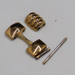 Baccarat クリスタル 六角形 カフリンクス カフスボタン - メルカリ