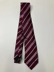 LES MUES レミュー ネクタイ レッド ストライプ柄