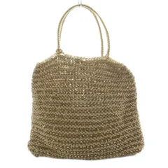 アンテプリマ ANTEPRIMA ワイヤーバッグ ハンドバッグ ゴールド色 /YO24