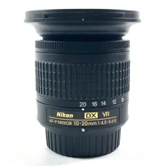 【中古】「非常に良い」NIKON AF-P DX NIKKOR 10-20mm f/4.5-5.6G VR 広角ズームレンズ Fマウント Nikon AF-P DX NIKKOR 10-20mm f/4.5-5.6G VR ABランク 中古｜フジヤカメラ