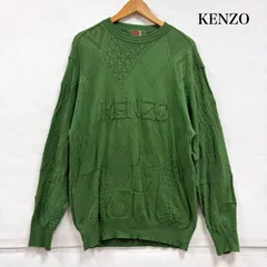 ケンゾー 3D ロゴ 薄手 クルーネック 長袖 ニット ヴィンテージ 日本製 メンズ 3 ISItems【USED】【古着】【中古】50157061のサムネイル