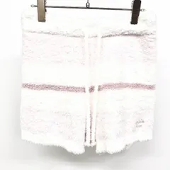 古着 ジェラートピケ gelato pique 部屋着 ルームウェア ショートパンツ もこもこ ウエストにゴムと紐 ポリ100% F ピンク ピンク×白 レディース