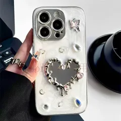 新品 iPhoneケース 高級感 鏡付き レディース iPhone16 iPhone15 iPhone14 iPhone13 iPhone12 iPhone11 Pro Max対応 スマホカバー プレミア F