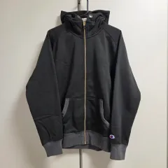 チャンピオン日本版カンガルーポケット起毛フーディー・ジップアップ L(100)