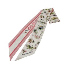 Dior 花柄スカーフてんとう虫新品 - メルカリ