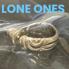 LONE ONES カーブドシルクリング　L　16.5号位 LONE ONES カーブドシルクリング L 16.5号位 - メルカリ