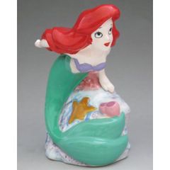 ディズニー アリエル リトルマーメイド 陶器フィギュア 生産終了品