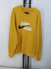 ナイキ ジョーダン スウェット ジャンプマン イェロー L