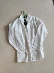 新品 ポロラルフローレン 白 シャツ M