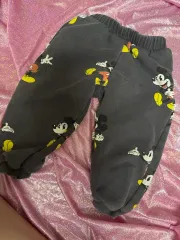 ベビー服)mickey mouse(ミッキーマウス) ZARA ザラ ズボン 104cm