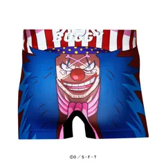 新品未使用 HIPSHOP ONE PIECE EGGHEAD No.132 BUGGY 2 バギー 2 アンダーパンツ メンズ レディース  ユニセックス ポリエステルタイプ ボクサーパンツ LL 管理番号：870-840のサムネイル