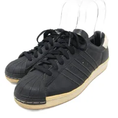 アディダス adidas SUPERSTAR 80S W スニーカー ローカット シューズ 靴 23cm 黒 ブラック B26393 ■TC
