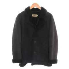カンサイジーンズ KANSAI JEANS フェイクムートンジャケット ブルゾン 裏ボア M 黒 ブラック /YJ ■ECC001のサムネイル