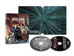 [중고] 저스티스 리그 스틸북 사양 4K ULTLA HD & 블루 레이 세트 (수량 한정 생산 / 2 매 세트) [Blu-ray]