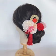 和装髪飾り　花嫁ヘッドドレス　結婚式　七五三　着物　浴衣　成人式　振袖　ヘアピン 夏祭り 花火大会  子供大人兼用 　和装小物　和風髪飾り