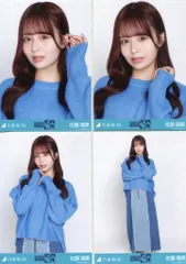 乃木坂46 会場限定ランダム生写真 佐藤璃果 ニット×ロングデニムスカート コンプ