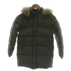シップス SHIPS 子ども服（女の子用） ダウンジャケット 140 カーキ 長袖 ファー付きフード 514-05-0130 /GG ■ECA003のサムネイル