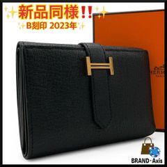 激レア☆新品正規品】エルメス ベアン カードケース NOIR ボックス 