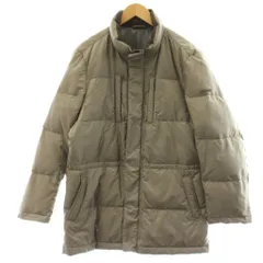 クロコダイル CROCODILE ダウンジャケット 上着 M ベージュ 長袖 キルティング /GP ■ECB003のサムネイル