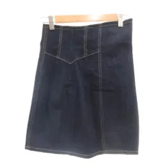 スナイデル SNIDEL 22SS デニムスカート ミニスカート 0 ストレッチ インディゴブルー ■YHS10 レディース