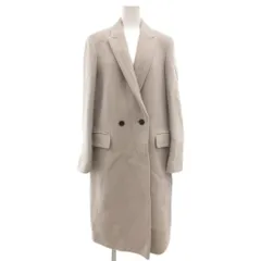 アイシービー iCB コート ウール 11 グレー ダブルブレスト ロング丈 /YJ ■YHS15