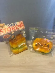ハローキティ ハンバーガー/Toast store サンド ぷにぷに