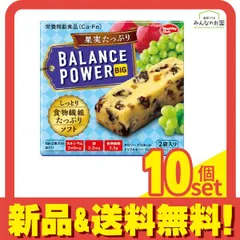 バランスパワービッグ 果実たっぷり 2本× 2袋入 10個セット まとめ売りのサムネイル