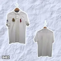 L ポロラルフローレン ヴィンテージ ビックポニー ピケ ポロシャツ