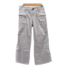 エムケー ミッシェルクラン MK MICHEL KLEIN フレアパンツ ロング丈 38 M グレー /YK19