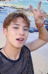 【中古】コレクションカード(男性) [ホログラム仕様]：CxM/ミンギュ(MINGYU)/CxM 1st Mini Album 「HYPE VIBES」(COMPACT Ver.)SEVENTEEN Weverse Shop特典フォトカード