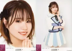 【中古】生写真(AKB48・SKE48) ◇水田詩織/2021 July-rd ランダム生写真 2種コンプリートセットのサムネイル