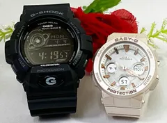 ソーラー電波 恋人たちのGショック ペアウオッチ G-SHOCK BABY-G  カシオ 2本セット   GW-8900A-1JF BGA-2510-4AJF プレゼント  ラッピング無料 手書きのメッセージカード  プレゼント 愛の証 クリスマス　誕生日 御