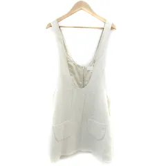 ジルスチュアート JILL STUART ジャンパースカート ワンピース ミニ丈 0 ベージュ /YM29