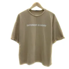 ザラ トラファルック ZARA Trafaluc Tシャツ カットソーラウンドネック プリント L ベージュ 白 ホワイト /YS35