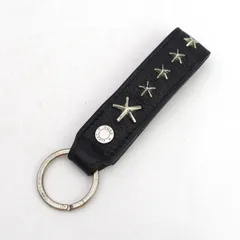 JIMMY CHOO / ジミー チュウ ◆スタッズ レザー キーホルダー  【KEY/キー/鍵】 ブランド【中古】 のサムネイル
