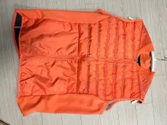 ナイキ ゴルフ オレンジ色 ダウン ベスト