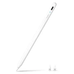 Metapen A8 iPad ペン アップルペンシル代用ペン 2018年～2026年 iPad専用タッチペン 超高感度 極細 Type-C急速充電 ペアリング不要 マグネット吸着 傾き検知 パームリジェクション 軽量 耐摩 初心者/学生 / 子供/デザイ 0