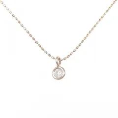 アガット ダイヤモンド ネックレス 0.1CT