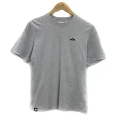 アディダスオリジナルス adidas originals Tシャツ カットソー 半袖 ラウンドネック ワンポイント刺繡 XS ライトグレー /YS25
