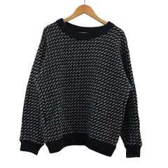 【中古品】L.L.Bean エルエルビーン 80S BIRDS EYE WOOL KNIT バーズ アイ ニット セーター トップス【146-260221-hn-02-fur】