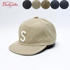 Basiquenti コットンツイル ロゴアンパイアキャップのサムネイル