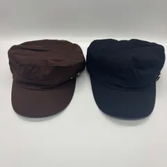【在庫処分／2点セット】ワークキャップ メンズ レディース フリーサイズ ブラック ブラウン シンプルキャップ 帽子 カジュアル ストリート アジャスター付き