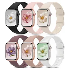【新品】 [LOIUVAOE] コンパチブル Apple Watch バンド 44mm 45mm 46mm 49mm アップルウォッチ バンド シリコン製 iWatch Apple Watch Series 11/10/9/8/7/6/5/4/SE/3/2/1
