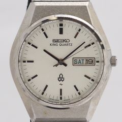 SEIKO KING QUARTZ リネンダイヤル 1978 - メルカリ