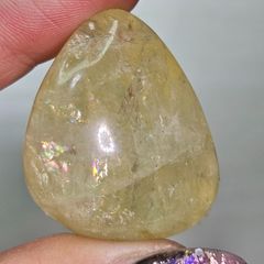 天然石】虹の綺麗な シトリン ハートの置物 - メルカリ