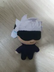 呪術廻戦 五条 悟 ラウンドワン ぬいぐるみキーホルダー