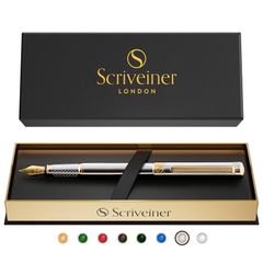 未使用 スクライヴァイナー Scriveiner 万年筆 カートリッジ2本付